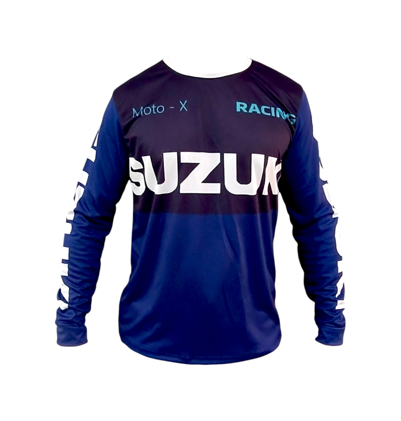 Comprar Jersey Nacional Suzuki Blue en Electroshopy - Ángulo 3